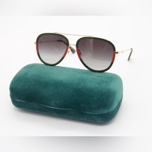 NEW GUCCI GG0062S 003 UNISEX AVITOR SUNGLASSES GUCCI GG0062S 003